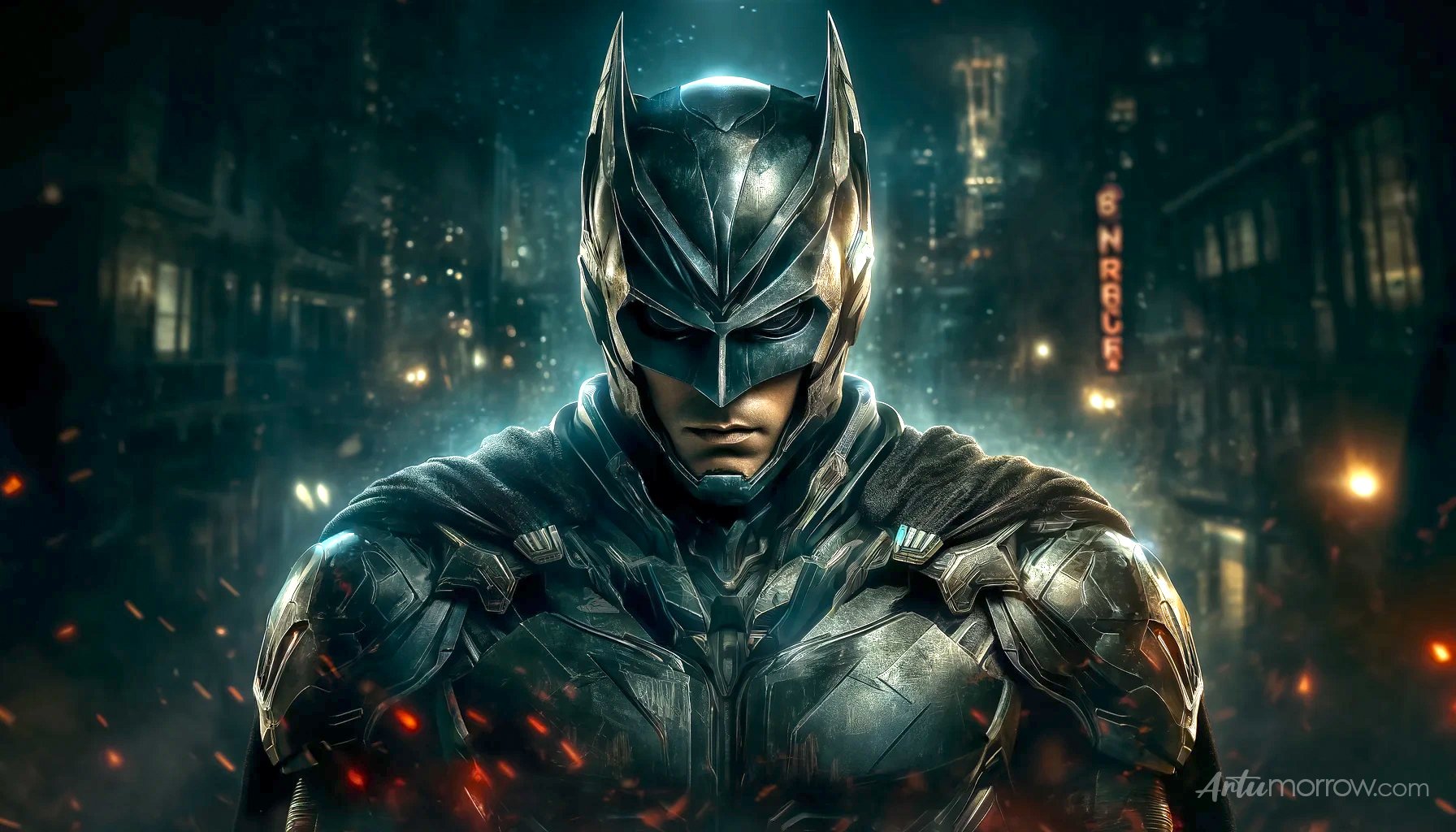 Free Batman Superhero AI Art Prompt