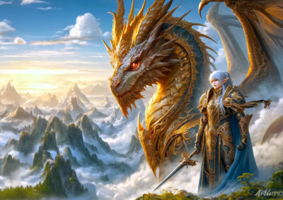 Elf and Dragon