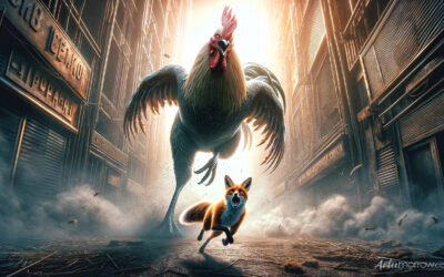 Chicken Chasing Fox