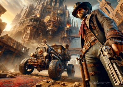 Steampunk Gunslinger