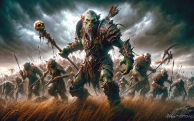 Goblin Orc Army AI Art Prompt